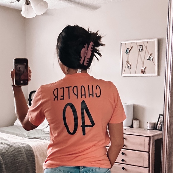 custom “today is my birthday chapter 40” tee - Picture 3 of 6